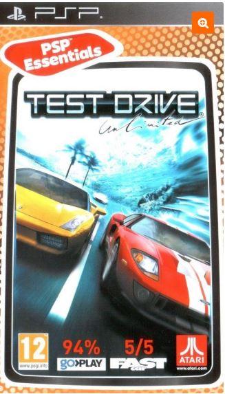 Test Drive Unlimited [Essentials] PAL PSP