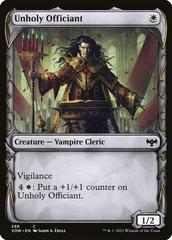 Unholy Officiant [Showase] Magic Innistrad: Crimson Vow Prices