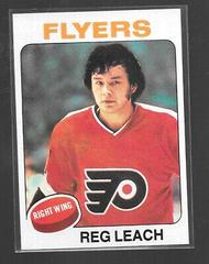 Reg Leach #166 Hockey Cards 1975 Topps Prices