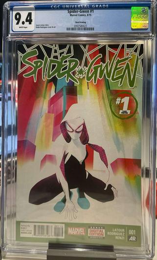Spider-Gwen [3rd Print] #1 (2015) photo