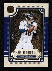 Peyton Manning [Blue] Football Cards 2022 Panini Legacy Time Machines Prices