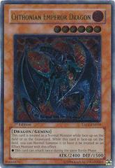 Chthonian Emperor Dragon [Ultimate Rare 1st Edition] TAEV-EN019 YuGiOh Tactical Evolution Prices