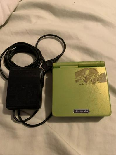 Lime Green Gameboy Advance SP photo