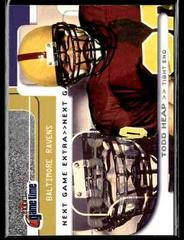 Todd Heap [Extra] #142 Football Cards 2001 Fleer Game Time Prices