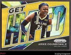 Arike Ogunbowale [Gold] Basketball Cards 2022 Panini Prizm WNBA Get Hyped Prices