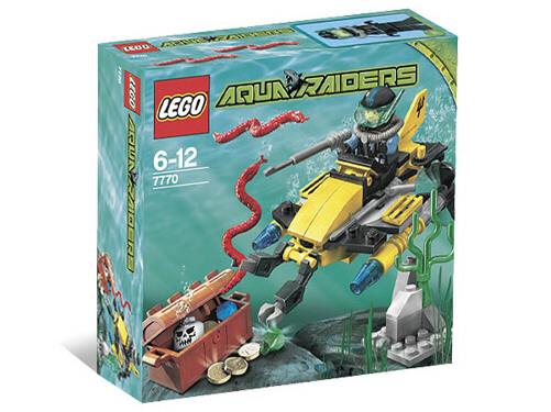 Deep Sea Treasure Hunter #7770 LEGO Aquazone