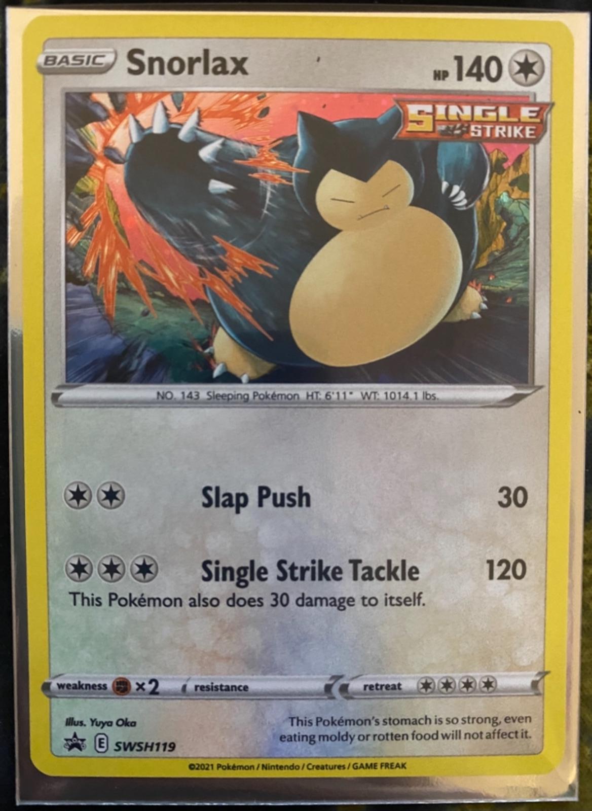 Snorlax [Holo] #SWSH119 Pokemon Promo