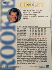 Card Back | Bill Curley Basketball Cards 1994 Hoops