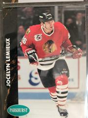 Jocelyn lemieux #256 Hockey Cards 1991 Parkhurst Prices