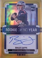 Bailey Zappe [Rookie of the Year Autograph Gold] #ROY-BZ Football Cards 2022 Panini Contenders Optic Rookie of the Year Prices