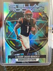 Ja'Marr Chase [Silver] Football Cards 2021 Panini Rookies and Stars Stellar Prices