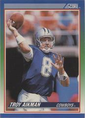 Troy Aikman #21 Football Cards 1990 Panini Score Prices