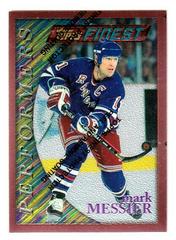 Mark Messier [Refractor] #50 Hockey Cards 1995 Finest Prices