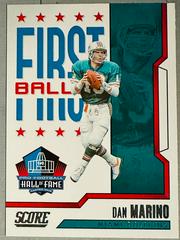 Dan Marino #10 Football Cards 2023 Panini Score First Ballot Prices