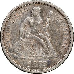 1872 CC Coins Seated Liberty Dime Prices