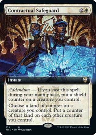 Contractual Safeguard [Extended Art] #115 Magic New Capenna Commander