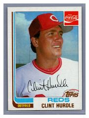 Clint Hurdle #10 Baseball Cards 1982 Coca Cola Prices
