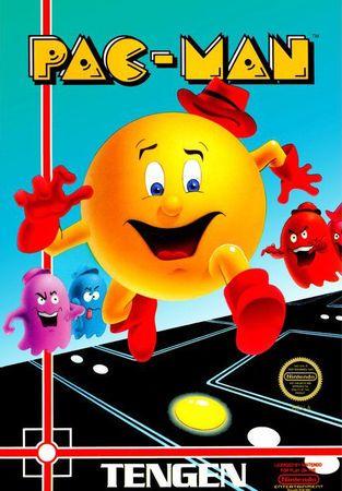 Pac-Man [Tengen Gray] Cover Art