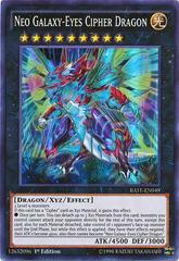 Neo Galaxy-Eyes Cipher Dragon [1st Edition] YuGiOh Raging Tempest Prices