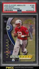 Tom Brady [Coaches Honors] Football Cards 2000 Playoff Absolute Prices