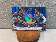 Kawhi Leonard, Paul George [Holo] #4 Basketball Cards 2022 Panini Donruss Optic Optical Illusions Prices