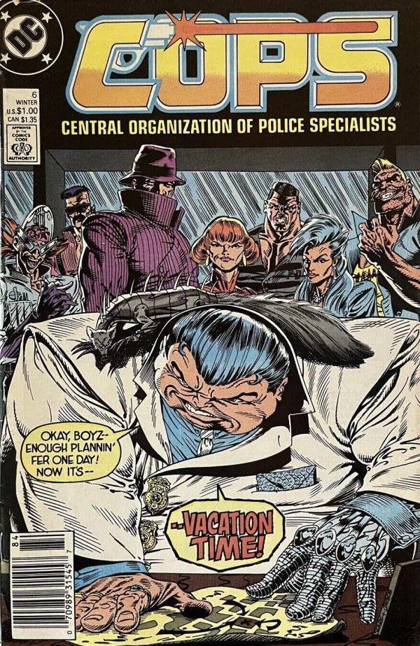 COPS [Newsstand] #6 (1988) Comic Books COPS (DC)