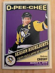 Sidney Crosby [Retro] Hockey Cards 2019 O Pee Chee Prices