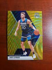 Jake Layman [Gold Mosaic] #123 Basketball Cards 2019 Panini Mosaic Prices