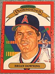 Brian Downing #10 Baseball Cards 1990 Panini Donruss Diamond Kings Prices