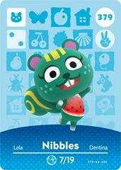 Nibbles #379 [Animal Crossing Series 4] Amiibo Cards Prices