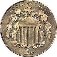 1878 [PROOF] Coins Shield Nickel Prices