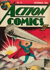 Action Comics #19 (1939) Comic Books Action Comics Prices