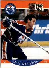 Craig Mactavish #90 Hockey Cards 1990 Pro Set Prices