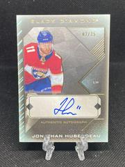 Jonathan Huberdeau [Pure Black Autograph] Hockey Cards 2021 Upper Deck Black Diamond Prices