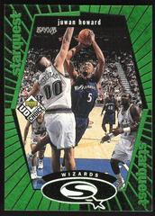 Juwan Howard [Green] #SQ29 Basketball Cards 1998 UD Choice Starquest Prices