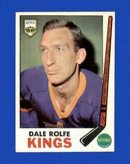 Dale Rolfe #100 Hockey Cards 1969 Topps Prices