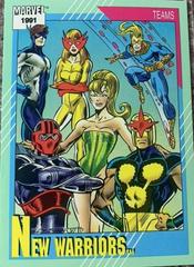 New Warriors Marvel 1991 Universe Prices