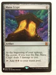 Mana Crypt #225 Magic Mystery Booster Prices