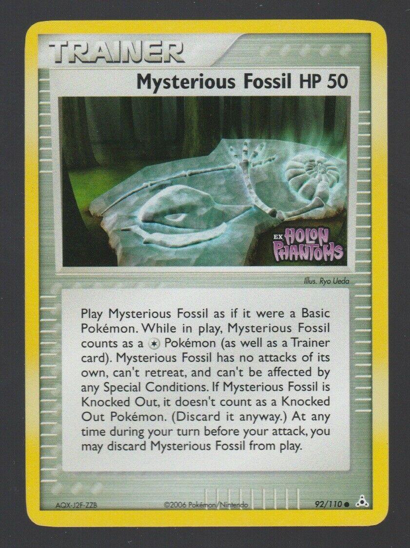 Mysterious Fossil [reverse Holo] #92 Prices 