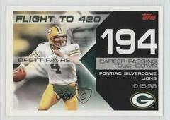 Brett Favre #BF-194 Football Cards 2007 Topps Brett Favre Collection Prices