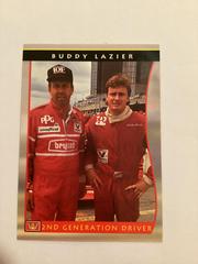 Buddy Lazier [2nd generation] #45 Racing Cards 1992 All World Prices