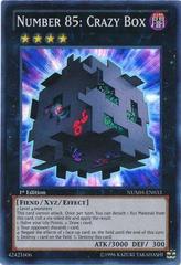 Number 85: Crazy Box [1st Edition] NUMH-EN033 YuGiOh Number Hunters Prices
