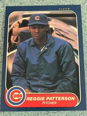 Reggie Patterson #376 Baseball Cards 1986 Fleer Prices