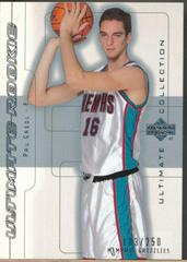 Pau Gasol Basketball Cards 2001 Ultimate Collection Prices
