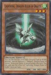 Lightning, Dragon Ruler of Drafts [1st Edition] LTGY-EN098 YuGiOh Lord of the Tachyon Galaxy Prices
