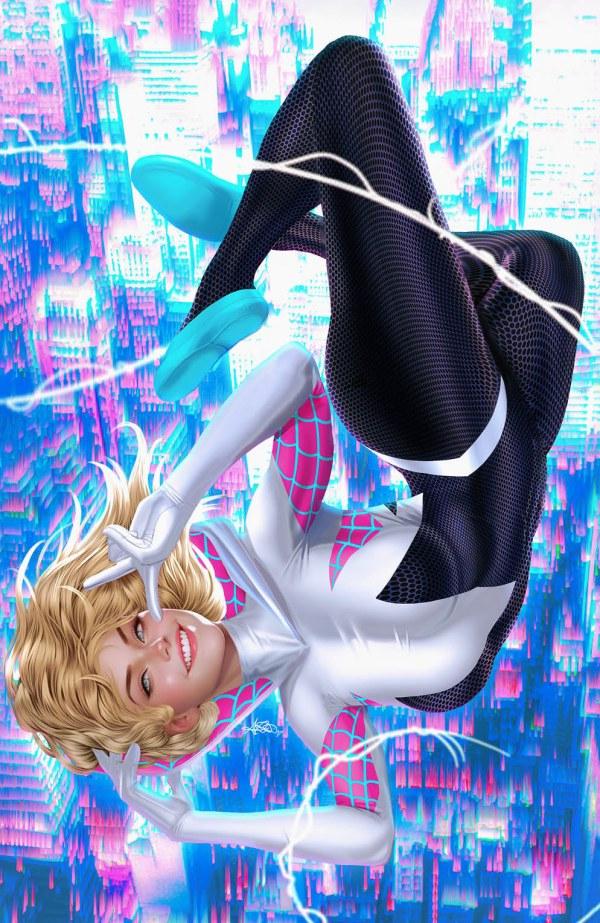 Spider-Gwen: The Ghost-Spider [Diaz Virgin] #1 (2024) Comic Books Spider-Gwen: The Ghost-Spider