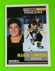 Mario Lemieux #1 Hockey Cards 1991 Pinnacle Prices