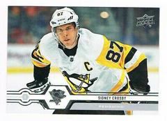 Sidney Crosby [White Jersey] #100 Hockey Cards 2019 Upper Deck Prices