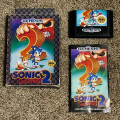 Sonic The Hedgehog 2 Cardboard Box (Complete) | Sonic the Hedgehog 2 [Cardboard Box] Sega Genesis