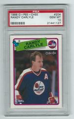 Randy Carlyle Hockey Cards 1988 O-Pee-Chee Prices